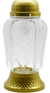 Madona Hřbitovní sklo LED, 21,5 cm, zlatá