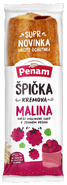 Penam Plundrová špička s náplní krémovou a malinovou