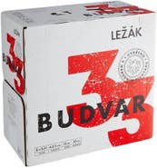 Budvar 33 světlý ležák, sklo 8x0,5l