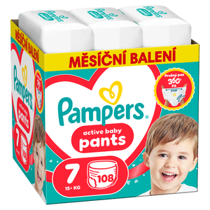 Pampers Plenkové kalhotky Monthly Box, vel. 7 (15+ kg)