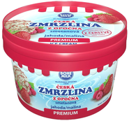 Bohemilk Premium Česká zmrzlina z Opočna Jahoda - Malina
