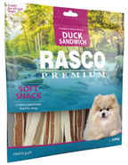 Rasco Premium Pochoutka kachna s treskou, sendvič pro psy