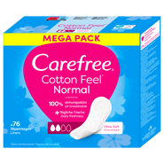 Carefree Cotton slipové vložky neparfemované