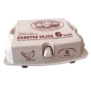 Jeřábek & Vodrážka podestýlková vejce L