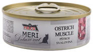 Sokol Falco Meri pštros svalovina