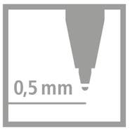 Stabilo Ergonomický roller EASYoriginal pro leváky, růžový