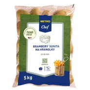 Brambory konzumní pozdní prané na hranolky, balení