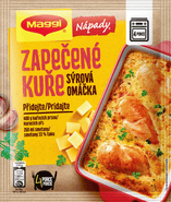 Maggi Nápady Zapečené kuře, sýrová omáčka