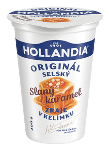 Hollandia Jogurt selský slaný karamel