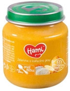Hami Zelenina s kuřecími prsy - První lžička 4m+