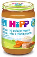 HiPP BIO mrkev s rýží a telecím masem