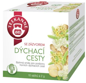Teekanne Dýchací cesty se zázvorem 20g