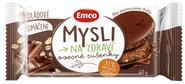 Emco Ovesné sušenky čokoládové polomáčené