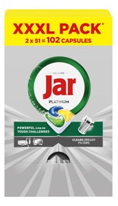 Jar Kapsle na nádobí Platinum Winter edition 2x51ks