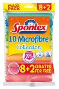 Spontex Utěrka z mikrovlákna&nbsp;8+2 gratis