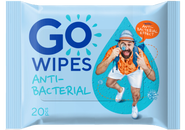 GoWipes Osvěžující vlhčené ubrousky s antibakteriálním účinkem a D-panthenolem