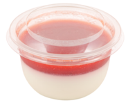 Lahůdky Cajthaml Panna Cotta s jahodami