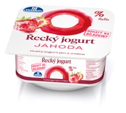 Milko Řecký jogurt 0% jahoda