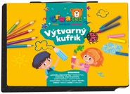 Created Kreativní sada na malování v plastovém kufříku