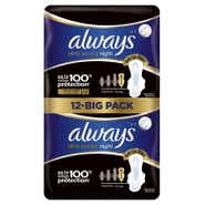 Always vložky Ultra Extra Night Protection