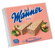 Manner Original Neapolitaner Křupavé oplatky s krémovou oříškovou náplní