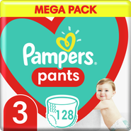 Pampers Pants Mega Pack plenkové kalhotky vel. 3 (6-11 kg)