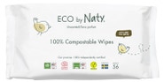 ECO by Naty Vlhčené ubrousky bez vůně pro citlivou pokožku