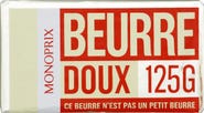 Monoprix Máslo