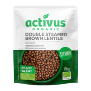 Activus ORGANIC hnědá čočka bez nálevu