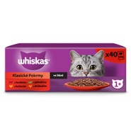 Whiskas Kapsičky klasický výběr ve šťávě pro dospělé kočky