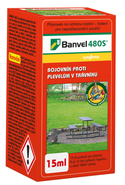 AgroBio Banvel 480S 15ml+ Bojovník proti plevelům v trávníku 