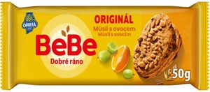 Opavia sušenky BeBe Dobré Ráno müsli s ovocem