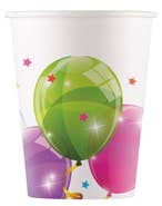 Procos Kelímky papírové Balónky 200 ml