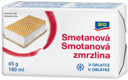 ARO Zmrzlina smetanová v oplatce