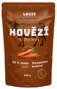 Louie Kapsička hovězí s mrkví, vitamíny a minerály pro psy