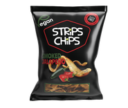Strips Chips Smoked jalapeňo