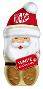 KitKat Mikuláš dutá figurka bílá