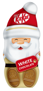 KitKat Mikuláš dutá figurka bílá