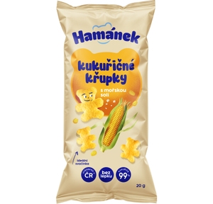 Hamánek Kukuřičné křupky, mořská sůl