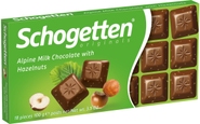 Schogetten Mléčná + lískový ořech