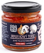 Titbit Houbový toust - jemně pikantní pomazánka