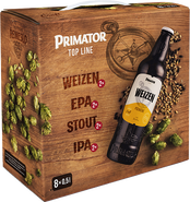 Primátor Top line, multipack 8x 0,5l