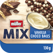 Müller MIX jogurt s čokoládovými kuličkami (4,9%)