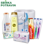 Sbírka potravin - Hygiena pro rodinu za 250 Kč
