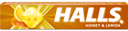 Halls bonbóny s medem a citronem
