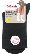 Bellinda Bambus Comfort dámské ponožky černé, vel. 39-42