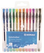 DONAU Gelové rollery třpitivé  12 barev