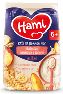 Hami Mléčná krupicová kaše na dobrou noc Banánová s broskví