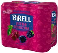 Birell Višeň a Ostružina 6x0,5l 