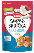 Emco Super srdíčka kokos